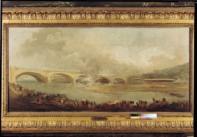 Unveiling of the Pont de Neuilly, 1772 by Hubert Robert